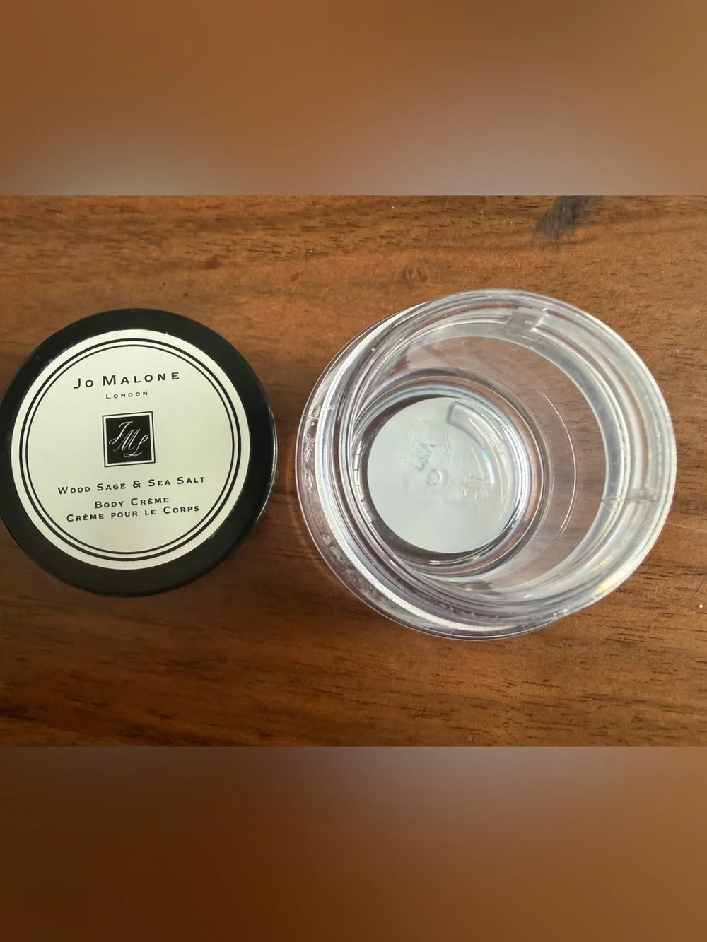 Jo Malone EMPTY Wood Sage & Sea Salt Body Crème mini jar